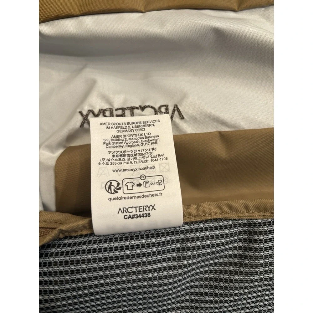 Arc'teryx Index Gear Organizer Packing Cube 12x9x4 Gorpcore Coyote Clean!